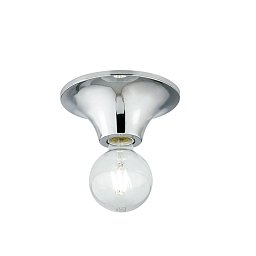 Obrázek pro produkt Stropní svítidlo VESEVUS chrom, 1xE27, 18 x 18 x 8 cm - FANEUROPE