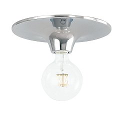 Obrázek pro produkt Stropní svítidlo VESEVUS chrom, 1xE27, 30 x 30 x 8 cm - FANEUROPE