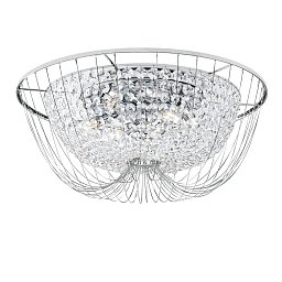 Obrázek pro produkt Stropní svítidlo VIENNA chrom, 6xE14, 60 x 24 cm - FANEUROPE