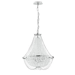 Obrázek pro produkt Závěsné svítidlo VIENNA chrom, 4xE14, 45 x 120 cm - FANEUROPE