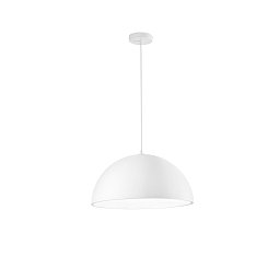 Obrázek pro produkt Závěsné svítidlo Xenia (bílé PU) objímka E27, pr. 50 x 200 cm - FANEUROPE