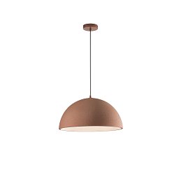 Obrázek pro produkt Závěsné svítidlo Xenia (červené PU) objímka E27, pr. 50 x 200 cm - FANEUROPE