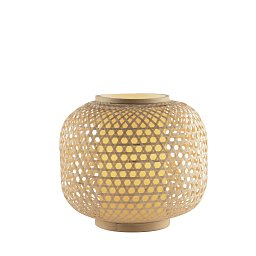 Obrázek pro produkt Stolní lampa LUME ZEN OCRA, 1xE27, 36 x 36 x 31 cm - FANEUROPE