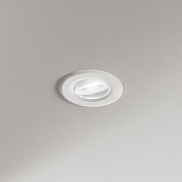 Obrázek pro produkt Vestavné svítidlo BBC (bílé kovové) stmívatelné, CCT 2700/3000/4000/6500 K, IP65, pr. 86 x 45 mm (výřez pr. 70 mm) - FANEUROPE