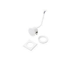 Obrázek pro produkt Vestavné svítidlo Dama (bílé) 3 W, 340 lm, 3000 K, čtvercová i kulatá objímka, 4,4 x 4,4 x 2,8 cm - FANEUROPE