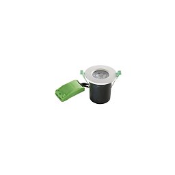 Obrázek pro produkt Vestavné svítidlo Duplex (bílé kovové) IP65, 1 x GU10, pr. 86 x 86.6 mm (výřez pr. 65–75 mm) - FANEUROPE