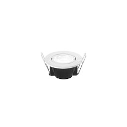 Obrázek pro produkt Zápustné venkovní svítidlo LED Glow, černé, 6 W, 600 lm, CCT stmívatelné, IP65, 8,05 x 4,9 cm - FANEUROPE