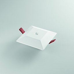 Obrázek pro produkt Vestavné LED svítidlo Hall (čtvercové, bílá sádra) 5 W, 530 lm, 4000 K, včetně driveru, 130 x 130 mm - FANEUROPE
