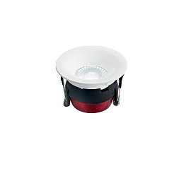 Obrázek pro produkt Zápustné venkovní svítidlo LED Hyde, hliník/polykarbonát, bílé, 8 W, 750 lm, CCT stmívatelné, IP65, 8,5 x 8,5 x 5,8 cm - FANEUROPE
