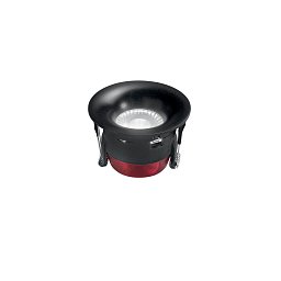 Obrázek pro produkt Zápustné venkovní svítidlo LED Hyde, hliník/polykarbonát, černé, 8 W, 750 lm, CCT stmívatelné, IP65, 8,5 x 8,5 x 5,8 cm - FANEUROPE