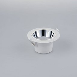 Obrázek pro produkt Zápustné svítidlo LED Mack, bílé/chrom, polykarbonát, 15 W, 1650 lm, 4000 K, 15 x 15 x 8,1 cm - FANEUROPE