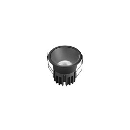 Obrázek pro produkt Zápustné svítidlo Quark R12DA, černé, 12 W, 3000–4000 K, pr. 85 x 80 mm - FANEUROPE