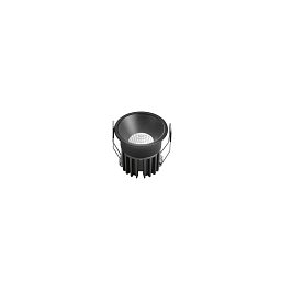 Obrázek pro produkt Zápustné svítidlo Quark R8DA, černé, 8 W, 3000–4000 K, pr. 65 x 55 mm - FANEUROPE