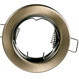 Obrázek pro produkt Zápustné svítidlo Reflex, zlatohnědé, průměr 8 cm - FANEUROPE