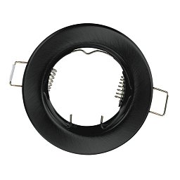 Obrázek pro produkt Zápustné svítidlo Reflex, černé, průměr 8 cm - FANEUROPE