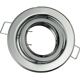 Obrázek pro produkt Zápustné svítidlo Reflex, nastavitelné, chromové, průměr 10 cm - FANEUROPE