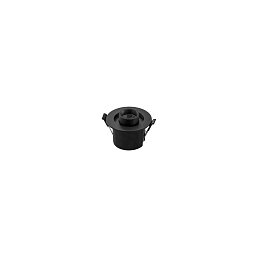 Obrázek pro produkt Vestavné LED svítidlo Sider (černé) 6 W, 710 lm, CCT 3000/4200/6500 K, 90 x 70 mm - FANEUROPE