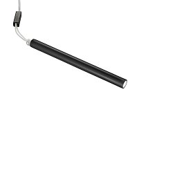 Obrázek pro produkt Zapustné svítidlo TUBEX, černé, 1 x E02, 2.5 x 2.5 x 31.5 cm - FANEUROPE