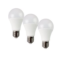 Obrázek pro produkt Sada 3 x žárovek LED E27, 11 W, 1050 lm, 3000 K, 160 °, 60 x 108 mm, 15 000 h, CRI 80 - FANEUROPE