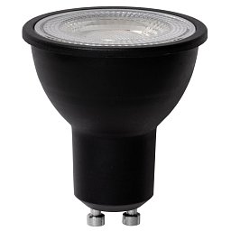Obrázek pro produkt Stmívatelná žárovka LED GU10 černá, 7 W, 520 lm, 4000 K, 36 °, 50 x 56 mm, 15 000 h, CRI 80 - FANEUROPE