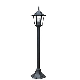 Obrázek pro produkt Sloupkové svítidlo MILANO černá, 1xE27, IP44, 105 x 21 cm - FANEUROPE