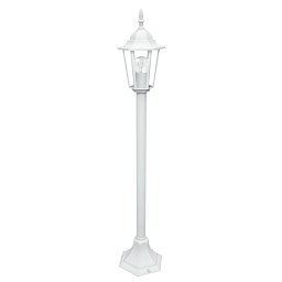 Obrázek pro produkt Sloupkové svítidlo MILANO bílá, 1xE27, IP44, 105 x 21 cm - FANEUROPE