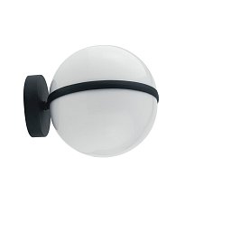 Obrázek pro produkt Venkovní nástěnné svítidlo ORBIT černá, 1xE27, IP44, 23,5 x 20,5 cm - FANEUROPE