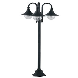 Obrázek pro produkt Sloupkové svítidlo PALO PAVIA černá, 3xE27, IP44, 190 x 56 cm - FANEUROPE