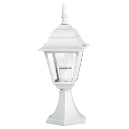 Obrázek pro produkt Venkovní svítidlo LUME ROMA bílá, 1xE27, IP44, 14,6 x 14,6 x 39 cm - FANEUROPE