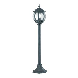 Obrázek pro produkt Sloupkové svítidlo PALETTO SANTIAGO černá/zelená, 1xE27, IP44, 110,3 x 21 cm - FANEUROPE