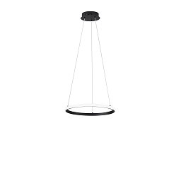 Obrázek pro produkt Závěsné LED svítidlo Axis černá, 20 W, 3650 lm, CCT, 40 x 150 cm - FANEUROPE