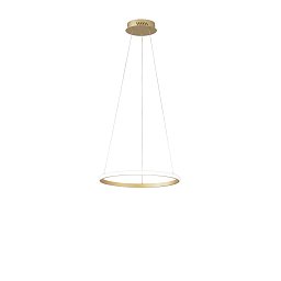 Obrázek pro produkt Závěsné LED svítidlo Axis zlatá, 20 W, 3650 lm, CCT, 40 x 150 cm - FANEUROPE