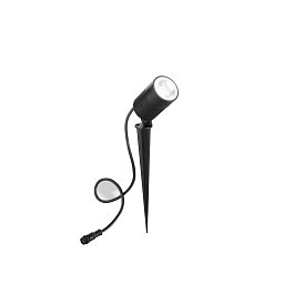 Obrázek pro produkt LED reflektor Haydon černý, 15 W, CCT 3000/4000/6500 K, IP67, s kolíkem - FANEUROPE