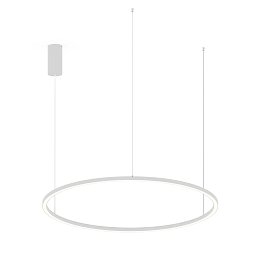 Obrázek pro produkt Závěsné LED svítidlo HOOP bílá, 60 W, 9000 lm, CCT, 120 x 120 x 150 cm - FANEUROPE