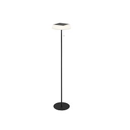 Obrázek pro produkt Solární stojací lampa Jin (černá) dobíjecí LED 2,6 W, stmívatelná CCT, IP54, pr. 40 x 147 cm - FANEUROPE