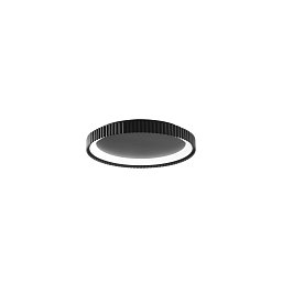 Obrázek pro produkt Stropní LED svítidlo Nike (černé, kov) 40 W, 5840 lm, DIP‑CCT 2700 / 3200 / 4000 K, pr. 49 x 7,5 cm - FANEUROPE