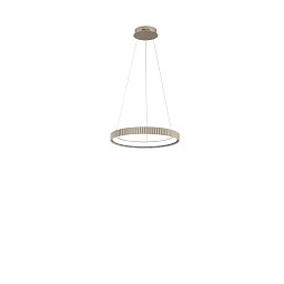 Obrázek pro produkt Závěsné LED svítidlo Nike (zlaté, kov) 40 W, 5840 lm, DIP‑CCT 2700 / 3200 / 4000 K, pr. 49 x 150 cm - FANEUROPE