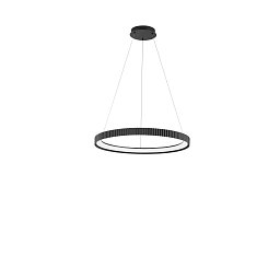 Obrázek pro produkt Závěsné LED svítidlo Nike (černé, kov) 58 W, 8470 lm, DIP‑CCT 2700 / 3200 / 4000 K, pr. 68,5 x 150 cm - FANEUROPE