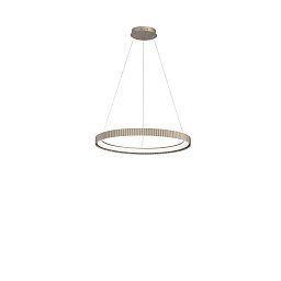 Obrázek pro produkt Závěsné LED svítidlo Nike (zlaté, kov) 58 W, 8470 lm, DIP‑CCT 2700 / 3200 / 4000 K, pr. 68,5 x 150 cm - FANEUROPE