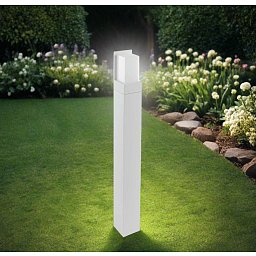 Obrázek pro produkt Sloupkové svítidlo PALO LED NISMO bílá hliník 12 W 1430 lm CCT IP54 60 x 10 x 10 cm - FANEUROPE