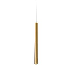 Obrázek pro produkt Závěsné svítidlo 3‑fázový systém LED BINARIO OBOE zlatá hliník 3,5 W 240 lm 3000 K 150 x 2,5 cm - FANEUROPE