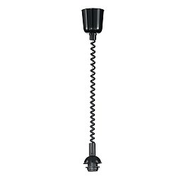 Obrázek pro produkt Závěsné svítidlo PENDEL SALISCENDI černá E27 9x9x125 cm - FANEUROPE