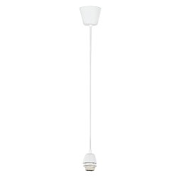 Obrázek pro produkt Závěsné svítidlo PENDEL bílá E14 9,5x9,5x80 cm - FANEUROPE