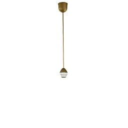 Obrázek pro produkt Závěsné svítidlo PENDEL zlatá E27 9,5x9,5x80 cm - FANEUROPE