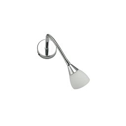 Obrázek pro produkt Nástěnné svítidlo F1 FLESSIBILE chrom 1xG9 IP21 42x8 cm - FANEUROPE
