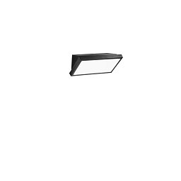 Obrázek pro produkt Nástěnné LED svítidlo Rim (černé) 20 W, 2500 lm, 4000 K, IP54, 26 x 8,7 x 13,2 cm - FANEUROPE