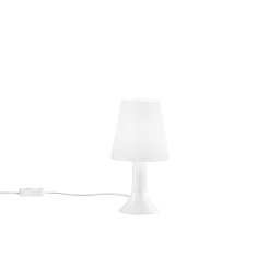 Obrázek pro produkt Stolní lampa Lumetto Bingo, bílá, 1 x E14, 13 x 24,5 cm - FANEUROPE