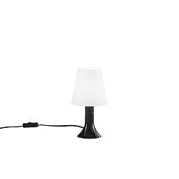 Obrázek pro produkt Stolní lampa Lumetto Bingo, černá, 1 x E14, 13 x 24,5 cm - FANEUROPE