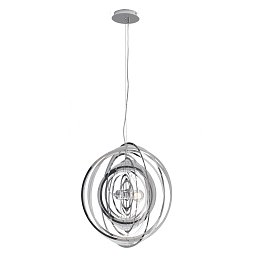 Obrázek pro produkt Závěsné svítidlo Club, chrom, 1 x E27, 50 x 120 cm - FANEUROPE