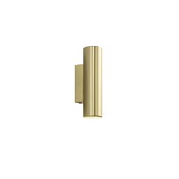 Obrázek pro produkt Nástěnné svítidlo Duduk kruhové, zlaté, 2 x GU10 Mini, 7 x 5 x 18 cm - FANEUROPE